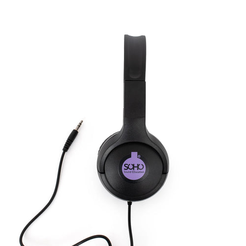 SOHO SCHOOL Mini on ear headphones (3.5mm jack plug)