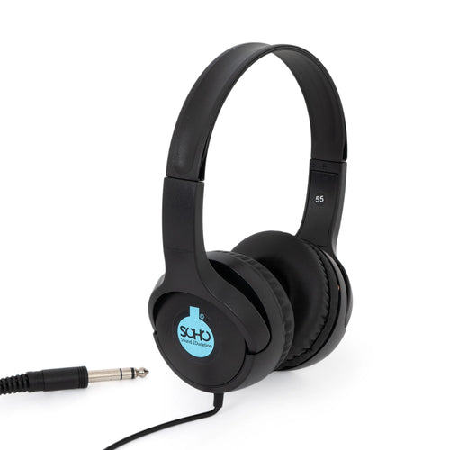 SOHO SCHOOL BIG JACK on ear headphones (6.35mm jack plug)